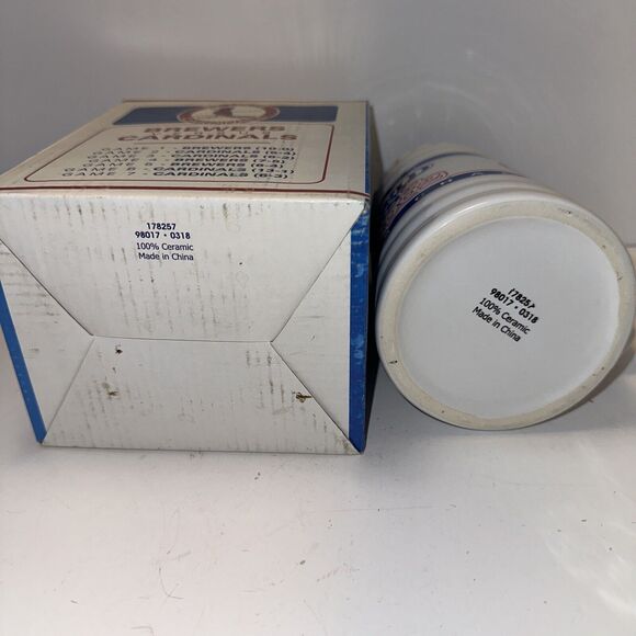 Budweiser Cardinals Beer‎ Stein 1982 World Series Champions Busch Stadium - Picture 8 of 9